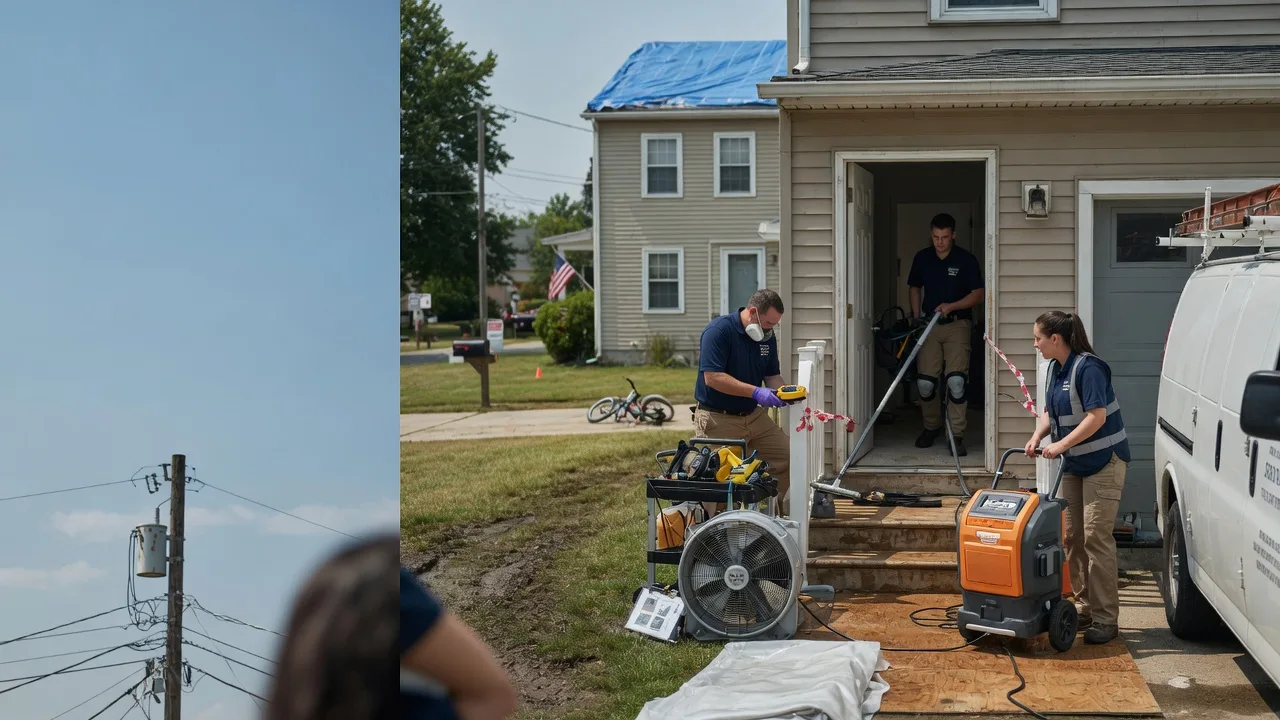 Water Damage Repair in Adamsville, OH near me